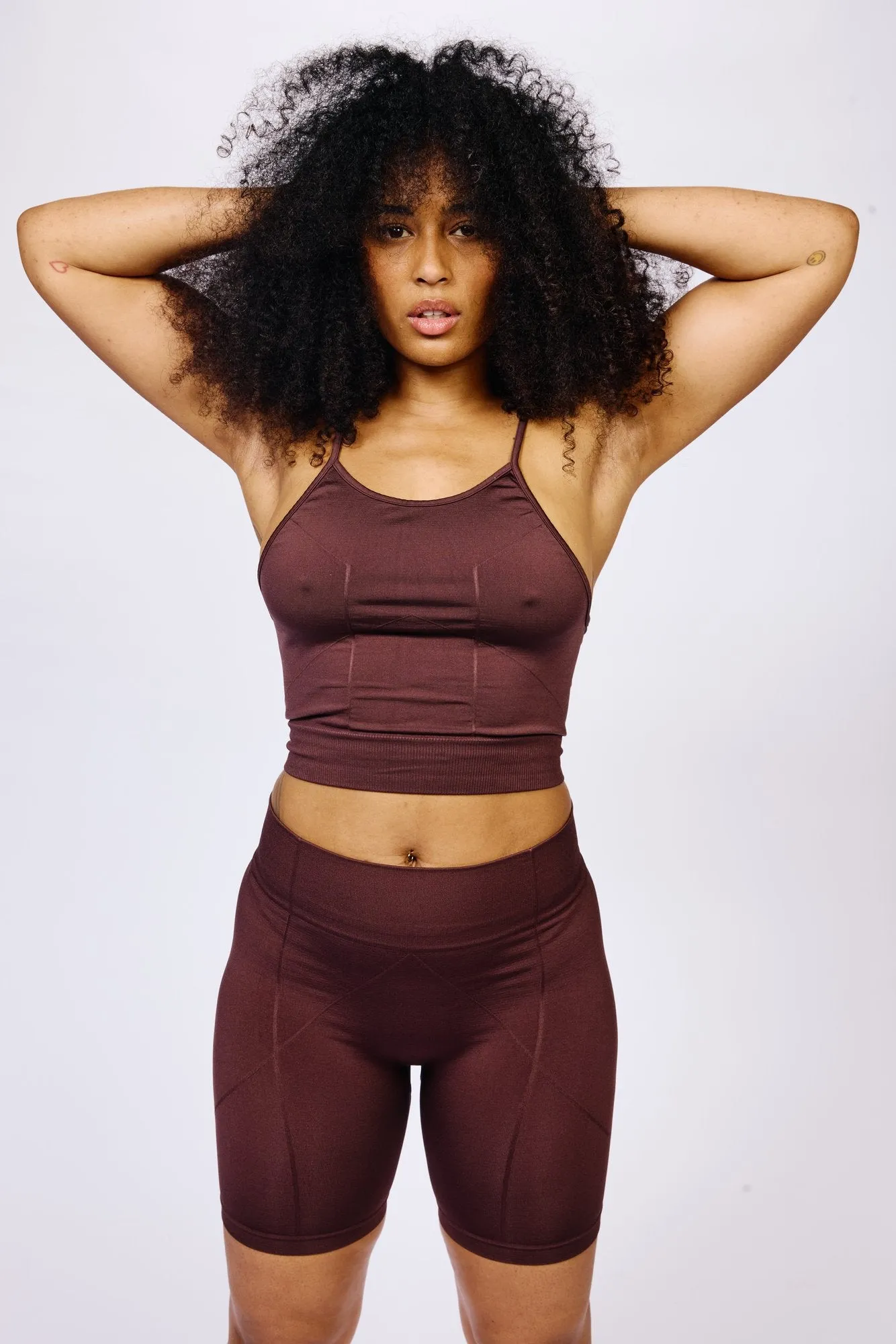ENRAPTURED Top | Chocolate Brown