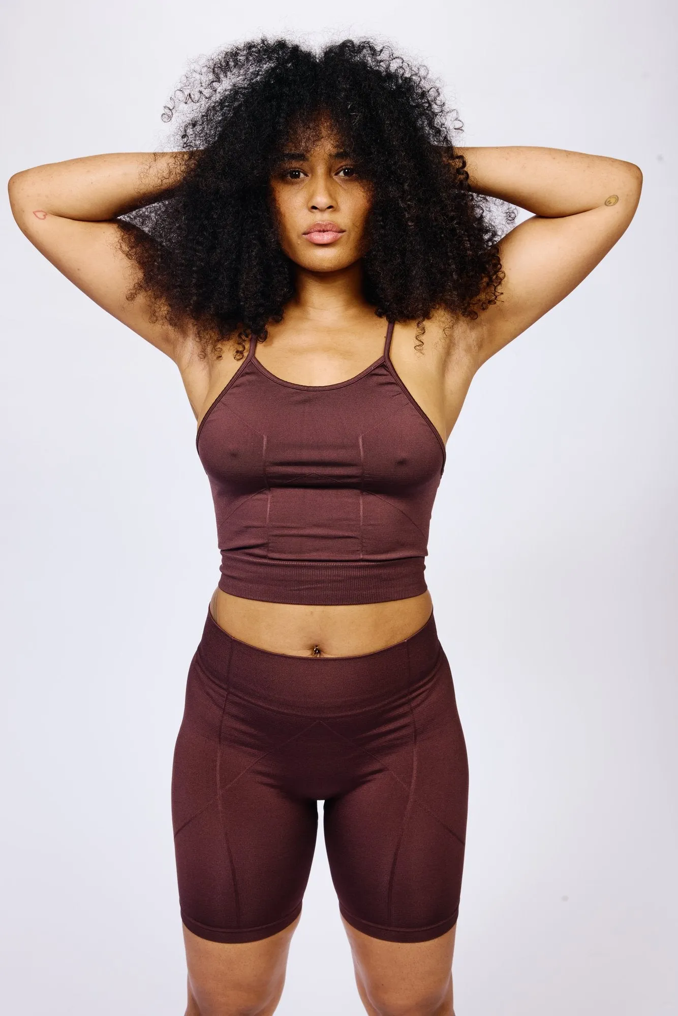 ENRAPTURED Top | Chocolate Brown