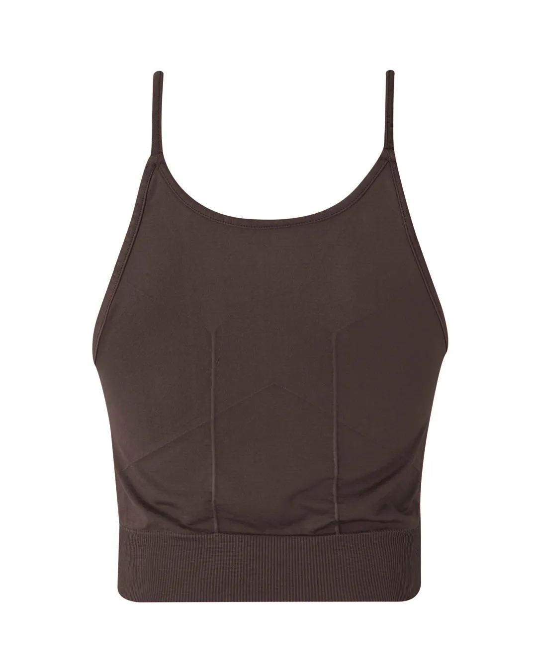 ENRAPTURED Top | Chocolate Brown