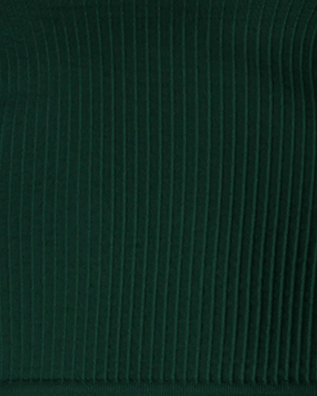 EQUILIBRIUM Wide Ribbed Top | Dark Green
