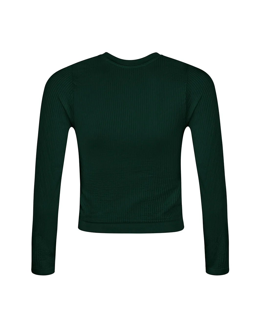 EQUILIBRIUM Wide Ribbed Top | Dark Green
