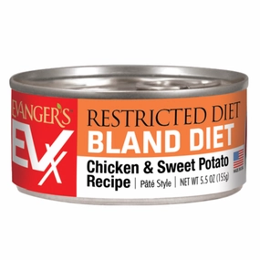 Evanger's EVX Restricted Diet Bland Diet Chicken & Sweet Potato for Cats cat toys and food,complete cat care,all in one cat kit
