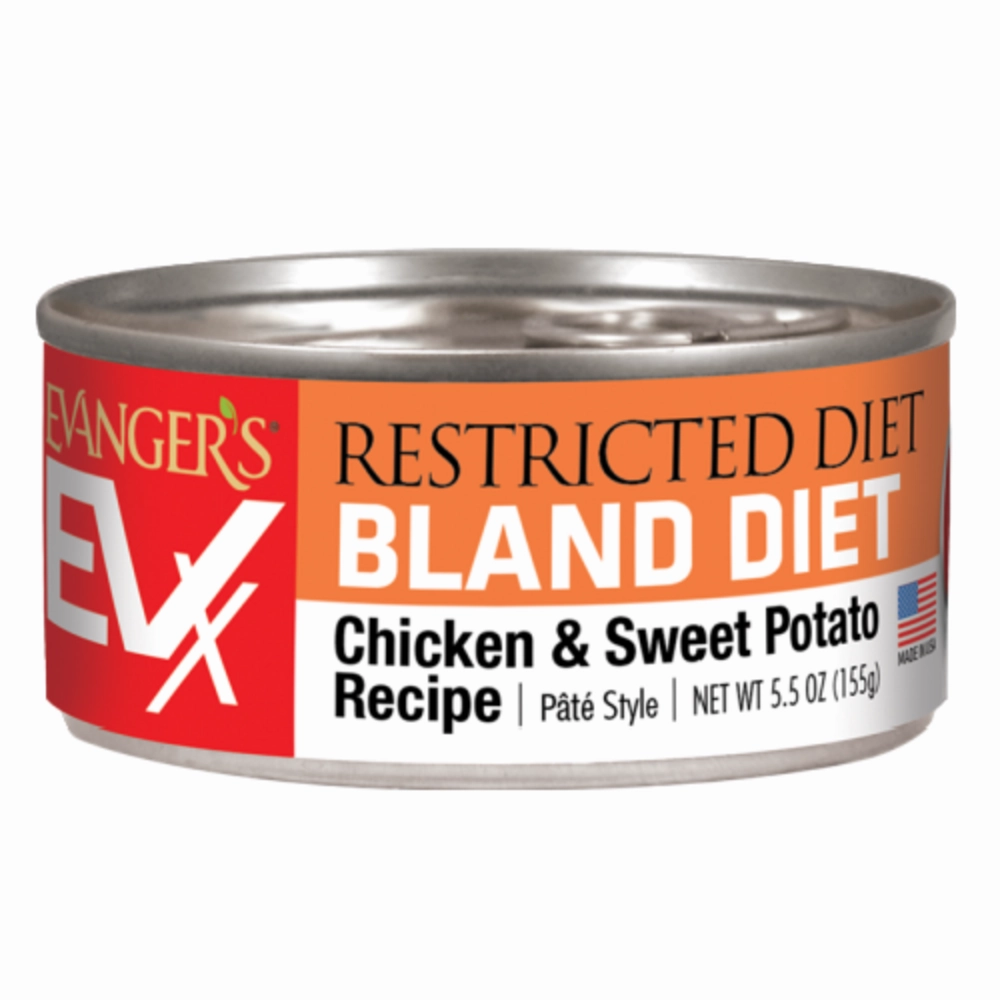Evanger's EVX Restricted Diet Bland Diet Chicken & Sweet Potato for Cats cat toys and food,complete cat care,all in one cat kit