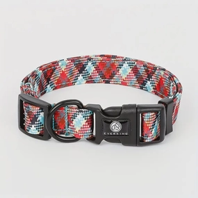 Everking Adjustable Dog Collars - Red - Large dog harness and leash,reflective dog collar,pet walking gear