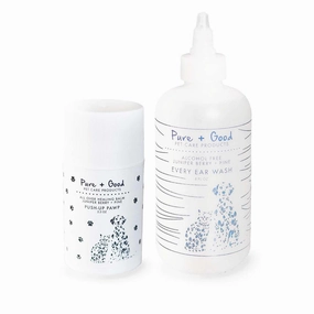 Every Ear Wash   Dog Healing Balm Set dog brush,grooming comb,pet trimming kit