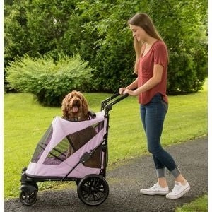 Excursion NO-ZIP Pet Stroller - Mountain Lilac dog travel crate,airline approved dog carrier,dog transport bag