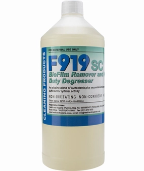 F919SC Biofilm Remover and Degreaser dog shampoo,pet wipes,dog cleaning spray