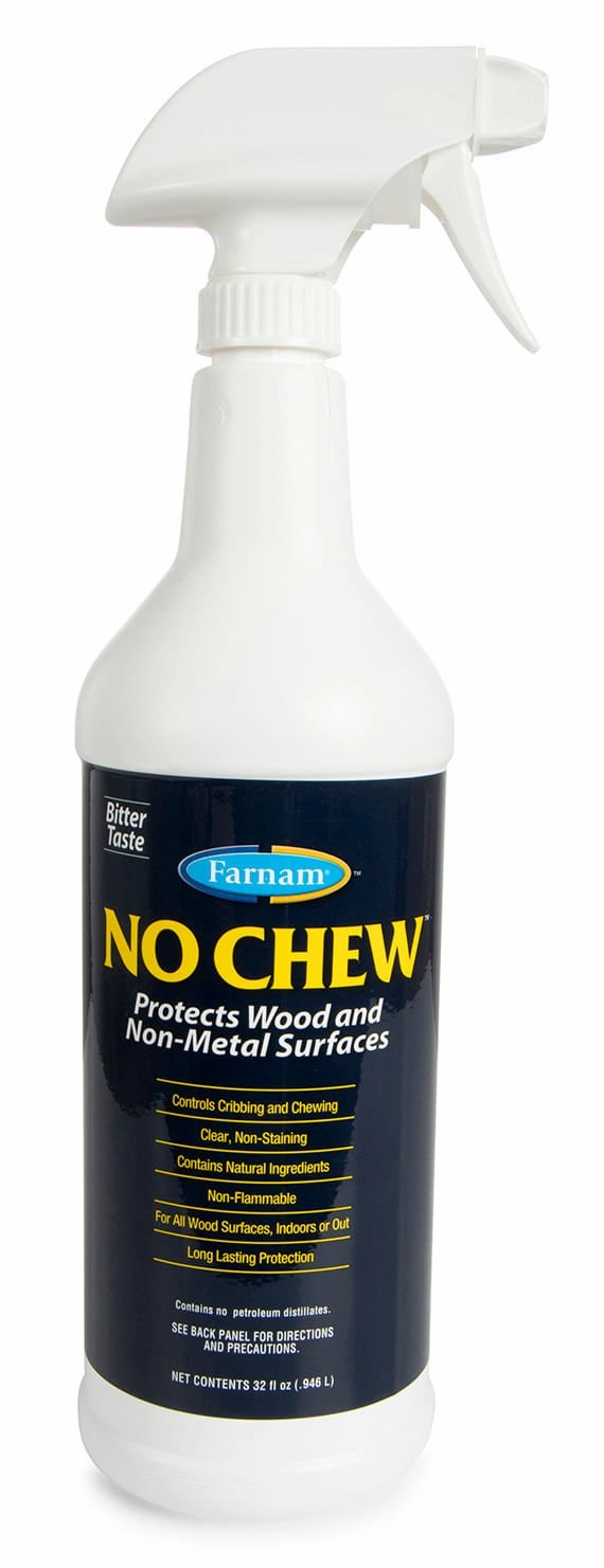 Farnam No Chew Chewing/Cribbing Deterrent, 32 oz Spray dog plush toy,stuffed animal dog,cuddly dog toy