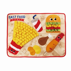 Fast Food Party Snuffle Mat dog bowl,slow feeder,pet food dish