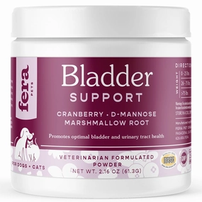 Fera Pets Bladder Support Supplement Powder For Cats & Dogs 2.16oz digestive care dog food,urinary care cat food,sensitive stomach pet food