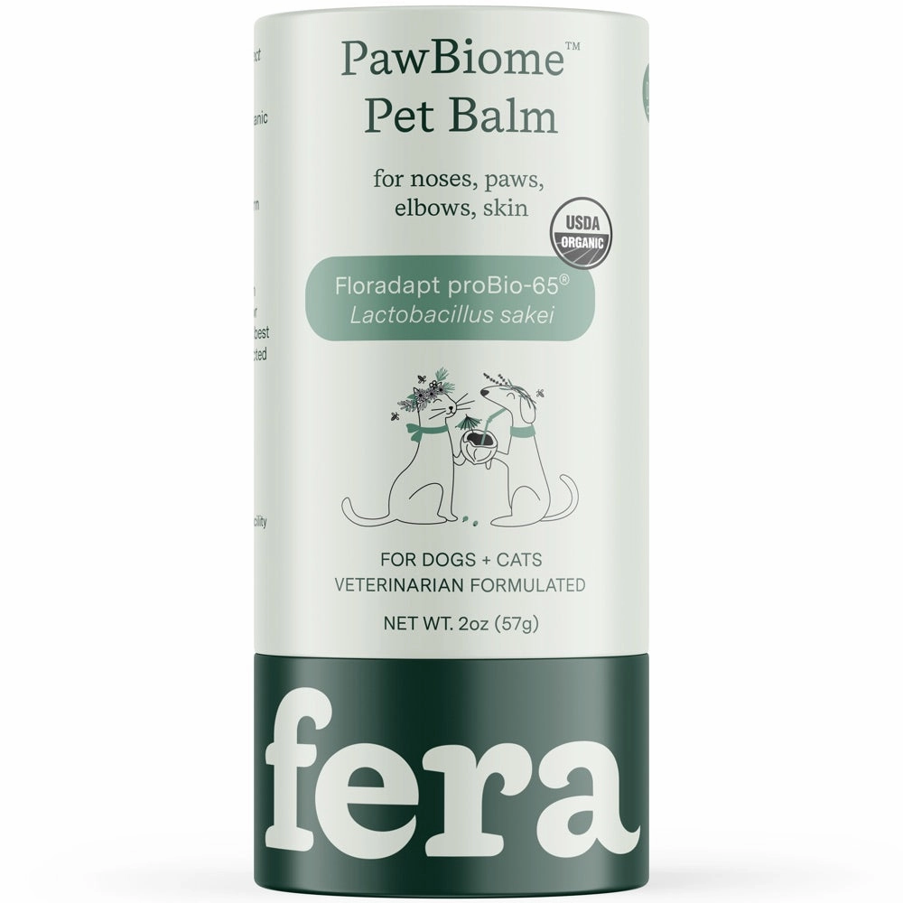 Fera Pets PawBiome Pet Balm For Cats & Dogs 2oz small pet habitat,pet cage accessories,small animal home