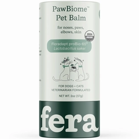 Fera Pets PawBiome Pet Balm For Cats & Dogs 2oz small pet habitat,pet cage accessories,small animal home