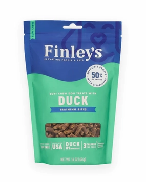 Finley's Trainer Bites Duck 16oz bag barn supply,horse stable organizer,poultry waterer