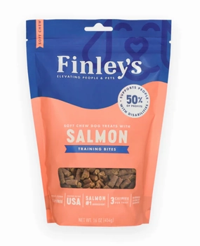 Finley's Trainer Bites Salmon 16oz Bag barn supply,horse stable organizer,poultry waterer