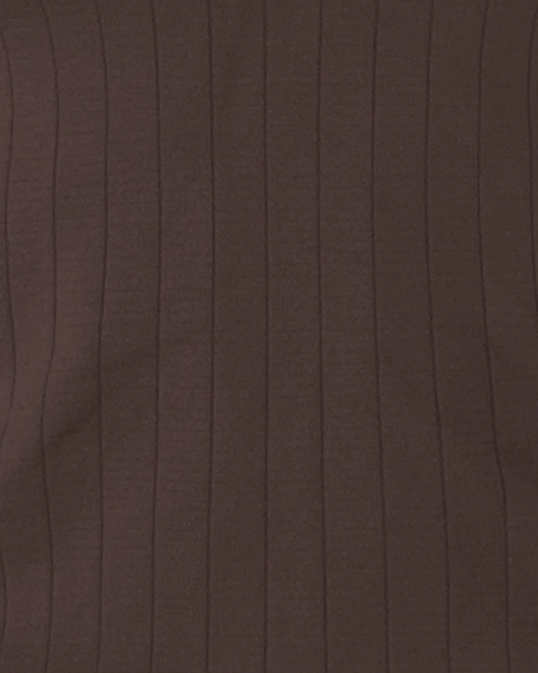 FLAT RIBBED SAPIENT T-Shirt | Chocolate Brown