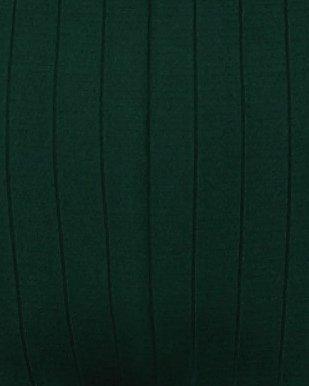 FLAT RIBBED SINCERE Bikini Bra Top | Dark Green
