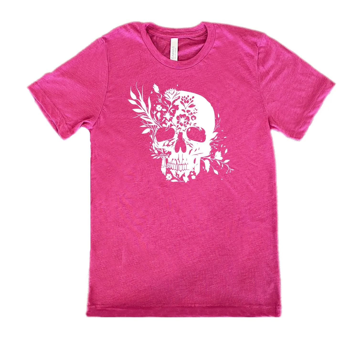 Floral Skull Shirt Unisex