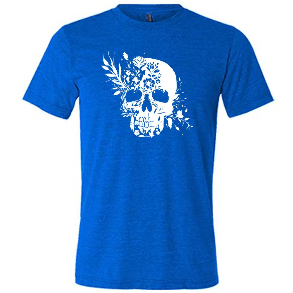 Floral Skull Shirt Unisex