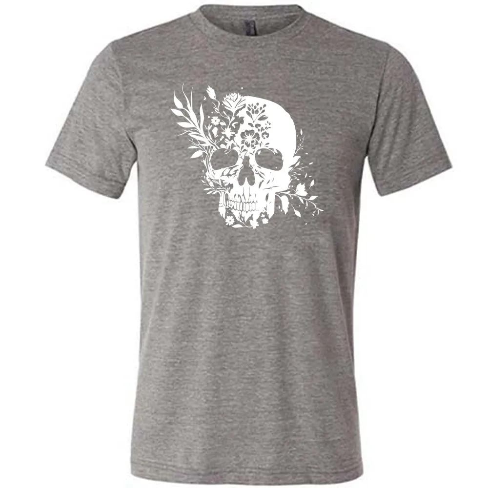 Floral Skull Shirt Unisex
