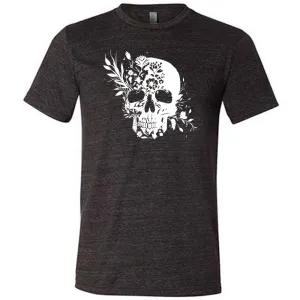 Floral Skull Shirt Unisex