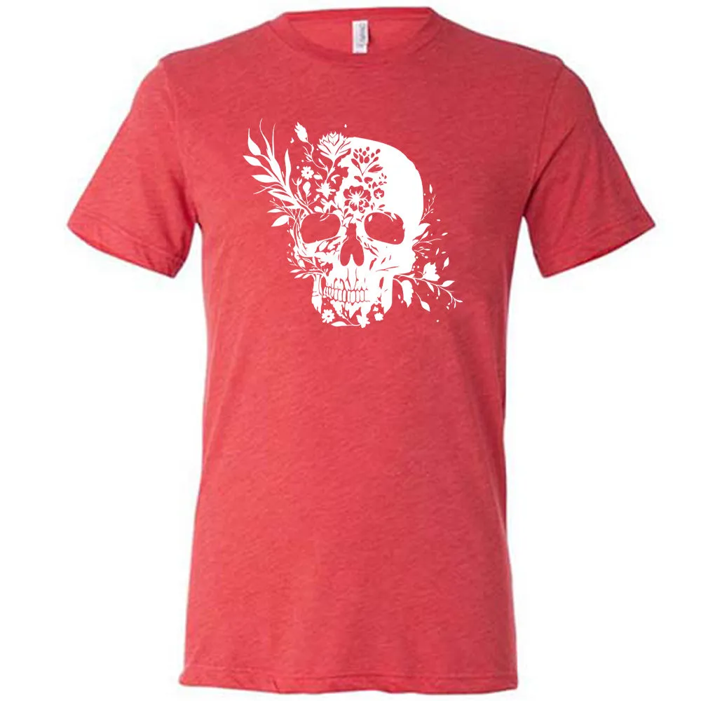 Floral Skull Shirt Unisex