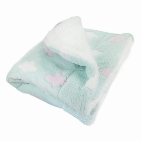 Fluffy Clouds Ultra Plush Dog Blanket fleece dog blanket,soft dog throw,cozy pet blanket
