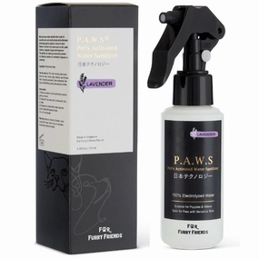 For Furry Friends P.A.W.S Pet's Activated Water Lavender Sanitizer For Cats & Dogs small pet habitat,pet cage accessories,small animal home