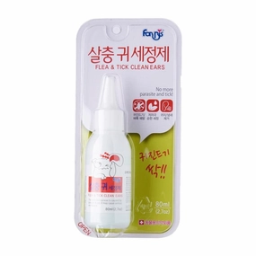 Forbis Flea & Tick Clean Ears for Dogs & Cats 80ml food toppers for dogs,dog gravy,dog flavor boost
