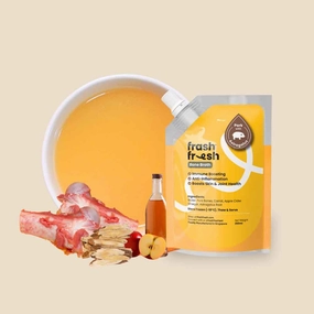 frashfresh Health Pork with Astragalus Root Frozen Bone Broth For Dogs & Cats 260ml raw pet food,frozen meat dog,raw feeding dog