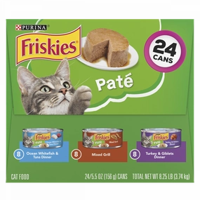 Friskies Classic Pate Variety Pack Canned Cat Food cat toys and food,complete cat care,all in one cat kit