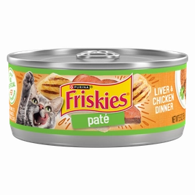 Friskies Pate Liver and Chicken Canned Cat Food cat supplies,cat essentials,cat accessories