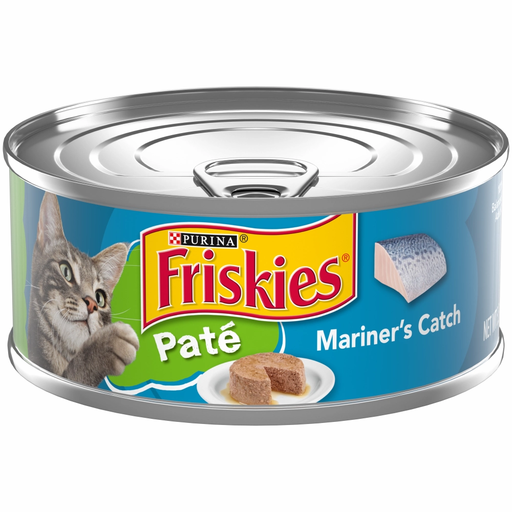 Friskies Pate Mariners Catch Canned Cat Food cat supplies,cat essentials,cat accessories