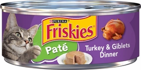 Friskies Pate Turkey & Giblets Canned Cat Food cat toys and food,complete cat care,all in one cat kit