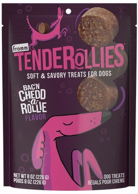 Fromm Dog Treats Tenderollies Bac'n Chedd-a-Rollie Flavor 8oz Bag barn supply,horse stable organizer,poultry waterer