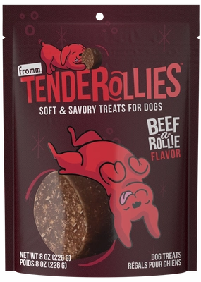 Fromm Dog Treats Tenderollies Beef-a-Rollie Flavor 8oz Bag barn supply,horse stable organizer,poultry waterer