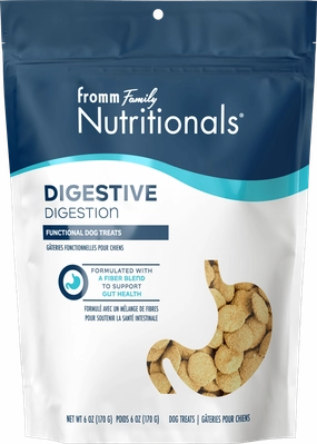 Fromm Family Nutritionals Digestive Functional Dog Treats 6oz Bag stainless steel bowl,metal pet feeder,steel water dish