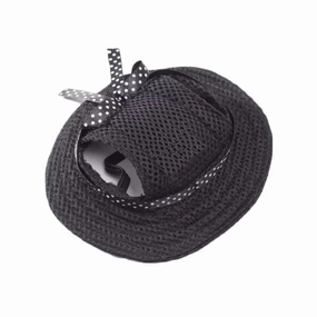 Full Brim Dog Sun Hat Black english tack set,horse saddle gear,equestrian supplies