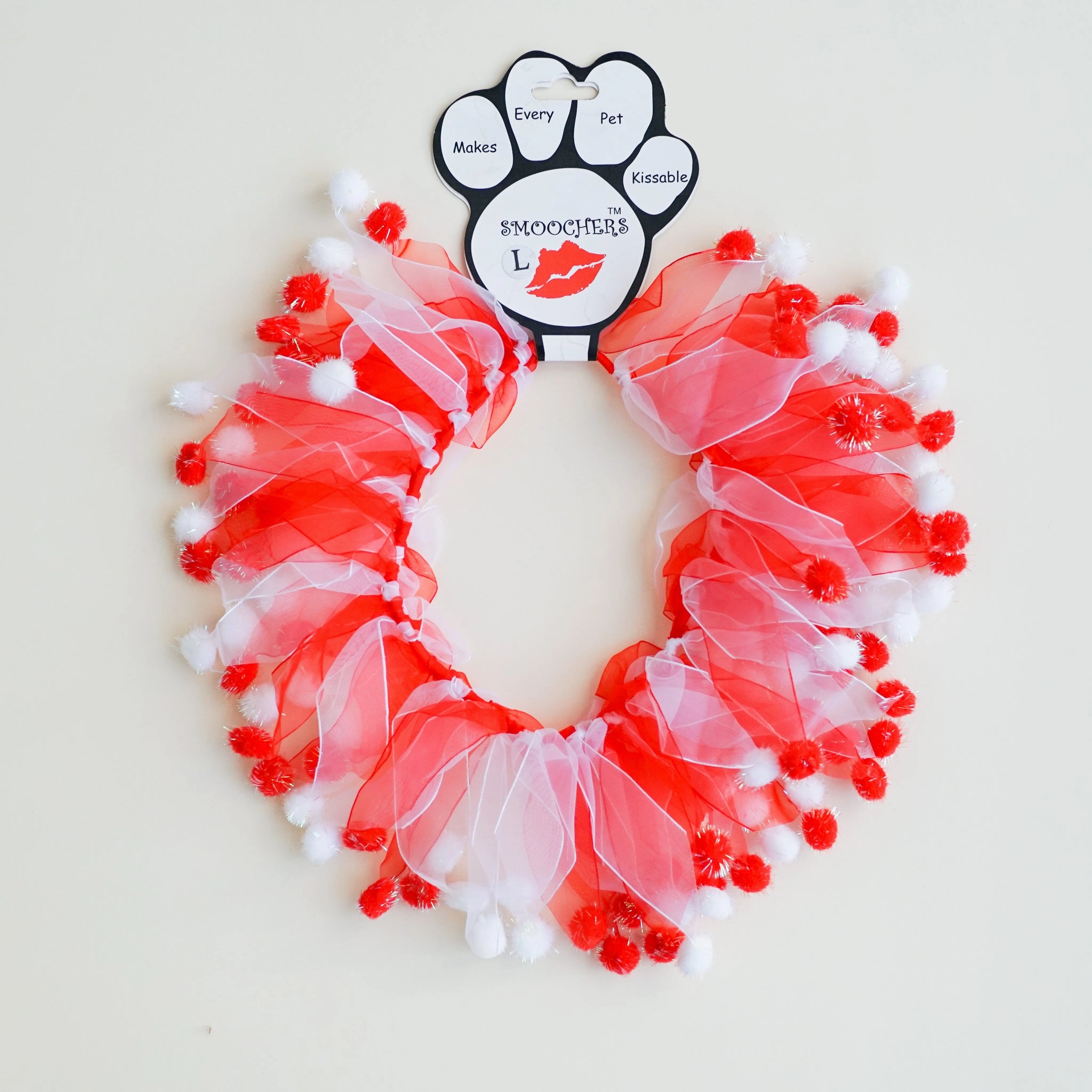 Fun Dog Neckwear, Candy Cane Fuzzy Wuzzy Smoocher performance harness,agility dog vest,athletic dog gear