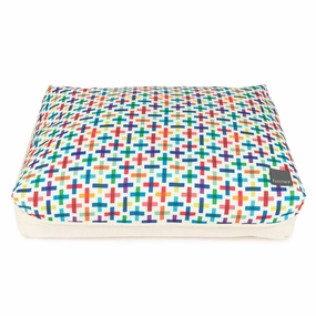 FuzzYard Big Dreamer Pillow Dog Bed (Jenga) orthopedic dog bed,large dog bed,washable dog bed