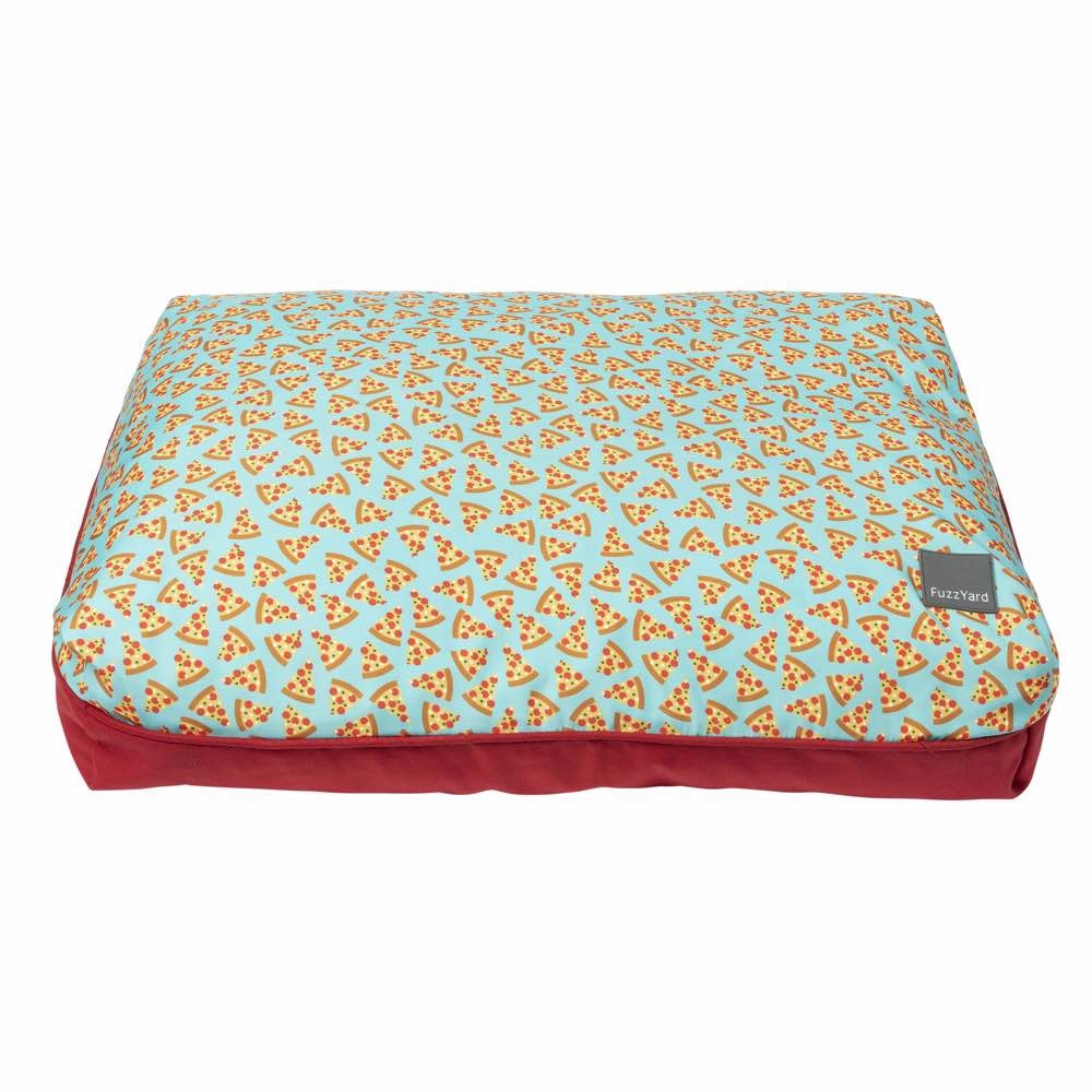 FuzzYard Big Dreamer Pillow Dog Bed (Pizza Lyf) orthopedic dog bed,large dog bed,washable dog bed