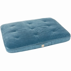 FuzzYard Life Lounge Mat Dog Bed (French Blue) orthopedic dog bed,large dog bed,washable dog bed