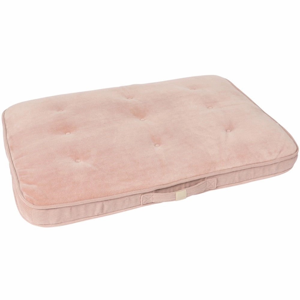 FuzzYard Life Lounge Mat Dog Bed (Soft Blush) orthopedic dog bed,large dog bed,washable dog bed