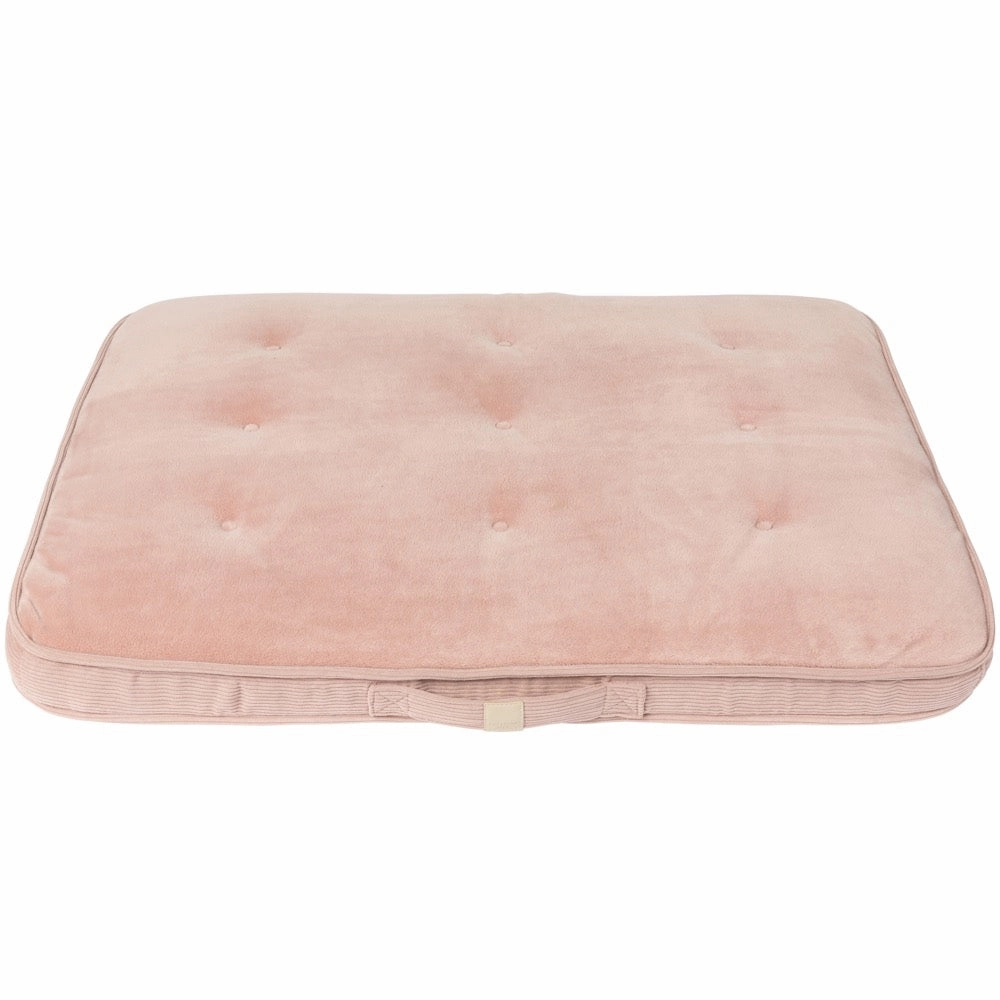 FuzzYard Life Lounge Mat Dog Bed (Soft Blush)