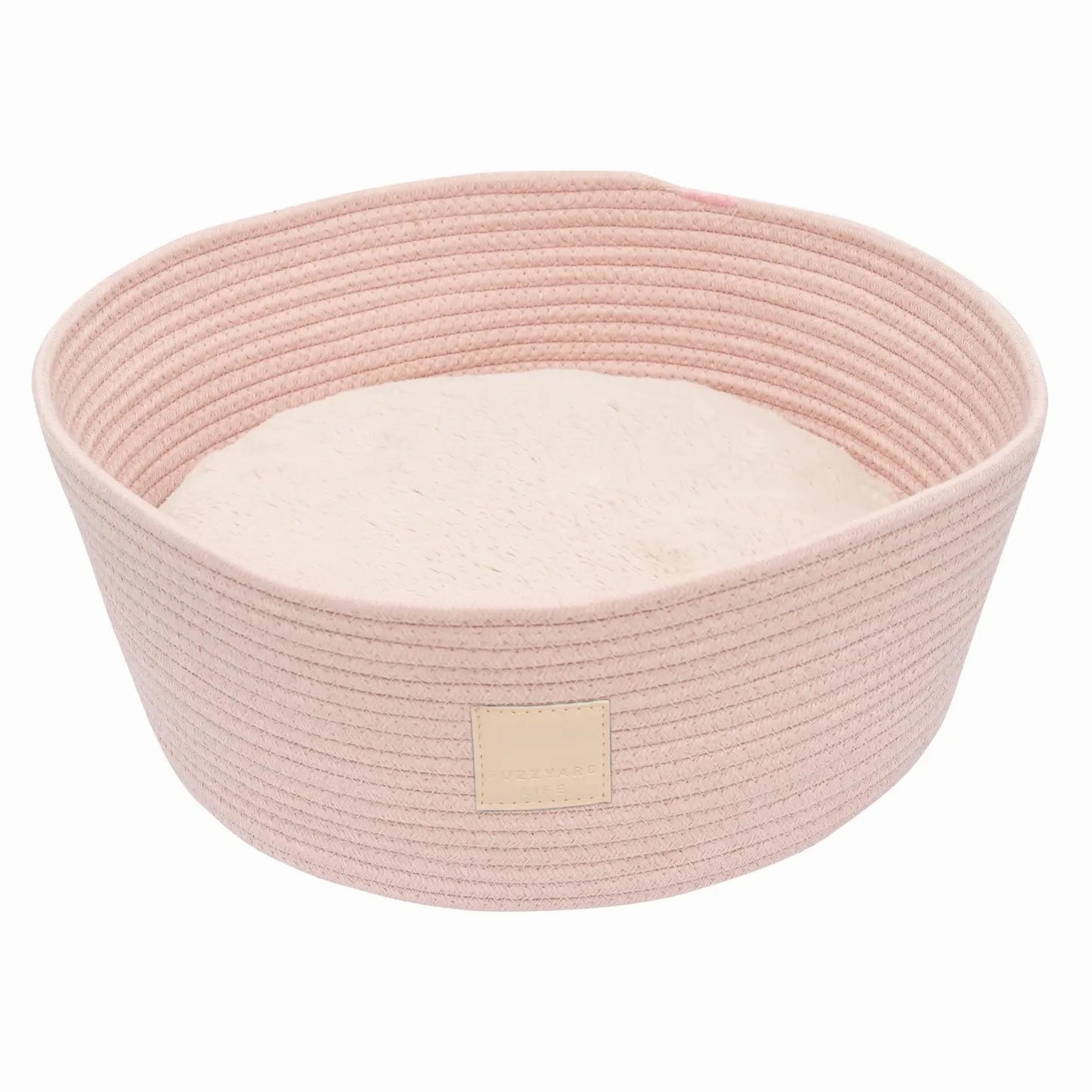 Fuzzyard Life Rope Basket Bed in Multiple Colors treat storage jar,dog treat container,pet snack jar