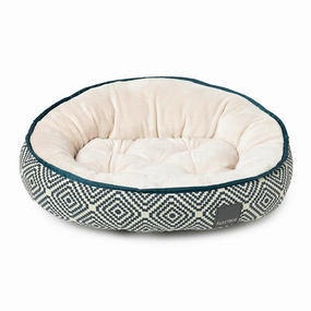 FuzzYard Reversible Dog Bed (Mykonos) orthopedic dog bed,large dog bed,washable dog bed