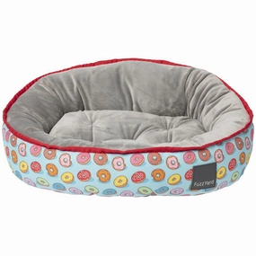 FuzzYard Reversible Dog Bed (You Drive Me Glazy) orthopedic dog bed,large dog bed,washable dog bed
