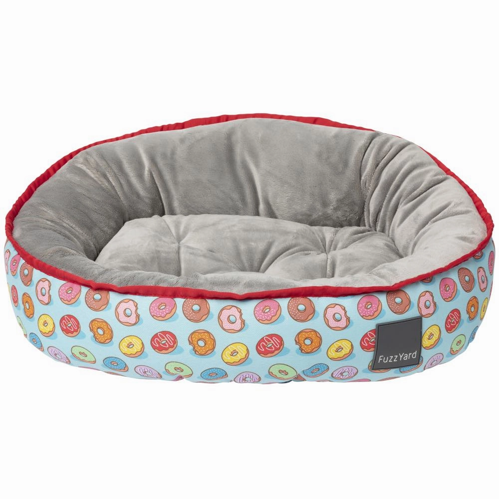 FuzzYard Reversible Dog Bed (You Drive Me Glazy) orthopedic dog bed,large dog bed,washable dog bed