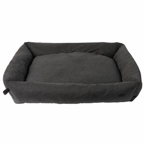 FuzzYard The Lounge Dog Bed (Charcoal) orthopedic dog bed,large dog bed,washable dog bed