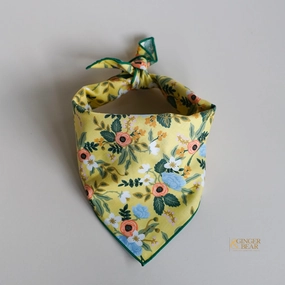 Garden Party Lemon, Dog Bandana performance harness,agility dog vest,athletic dog gear