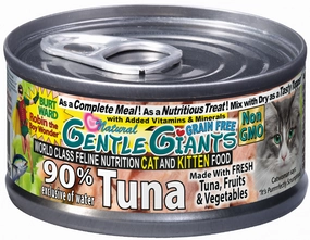 Gentle Giants Natural Non-GMO Tuna Cat & Kitten Can Food cat supplies,cat essentials,cat accessories
